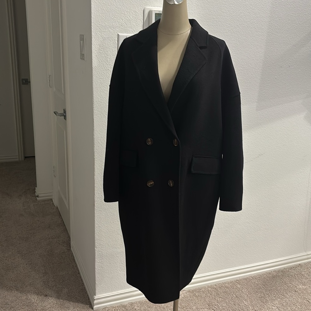 Belle & Bloom Wool Blend Oversized Coat - Picture 2 of 9